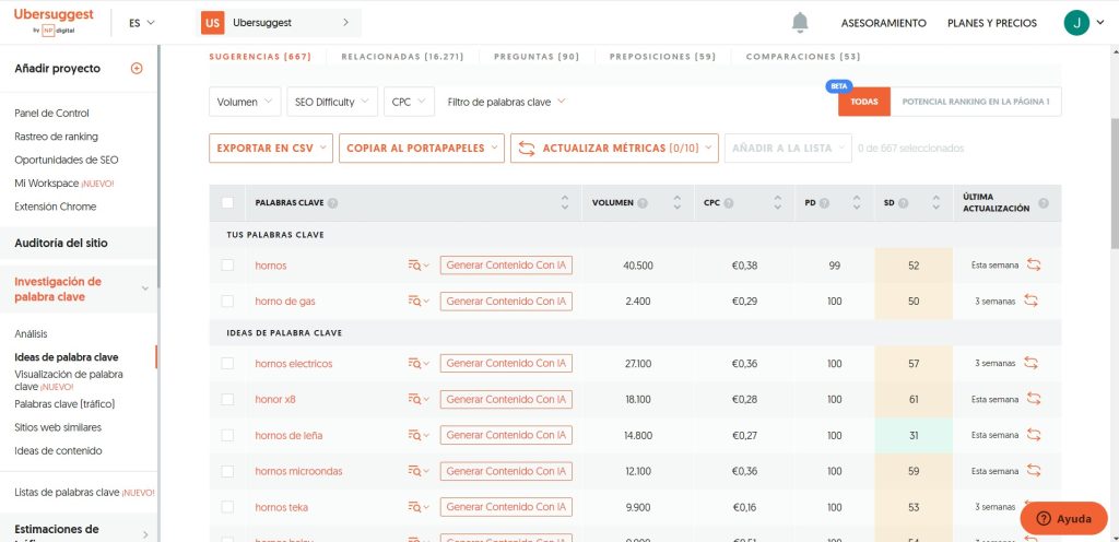 interfaz-ubersuggest